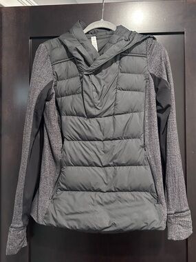 Lululemon Size 6 Fluff Off Down Pullover Jacket